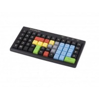 POS клавиатура Preh MCI 60, MSR, Keylock, цвет черный, USB