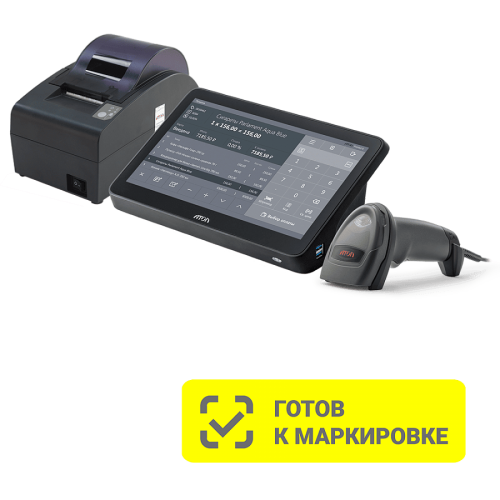 POS-система АТОЛ Optima Маркет (АТОЛ 50Ф с ФН на 15 мес, без сканера ШК) купить в Бийске